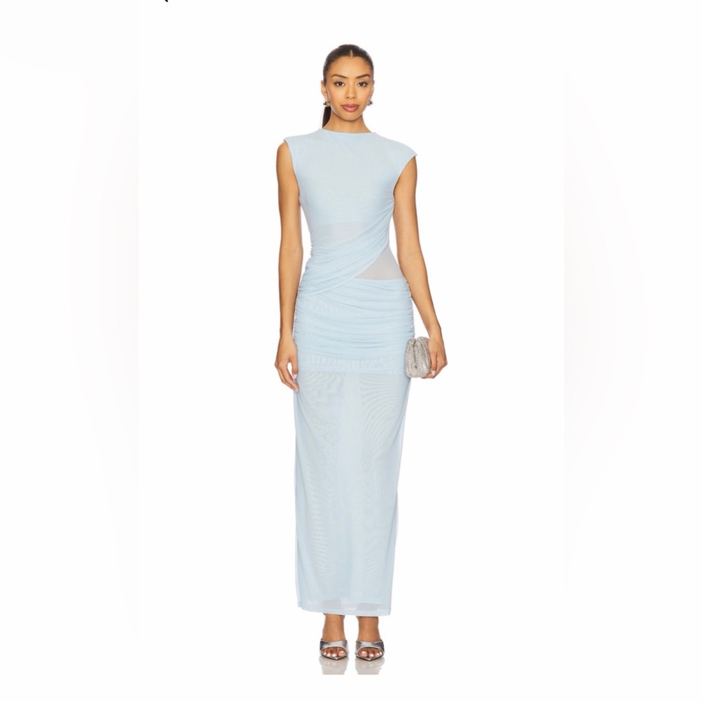 REVOLVE Lorelai Maxi Dress in Blue